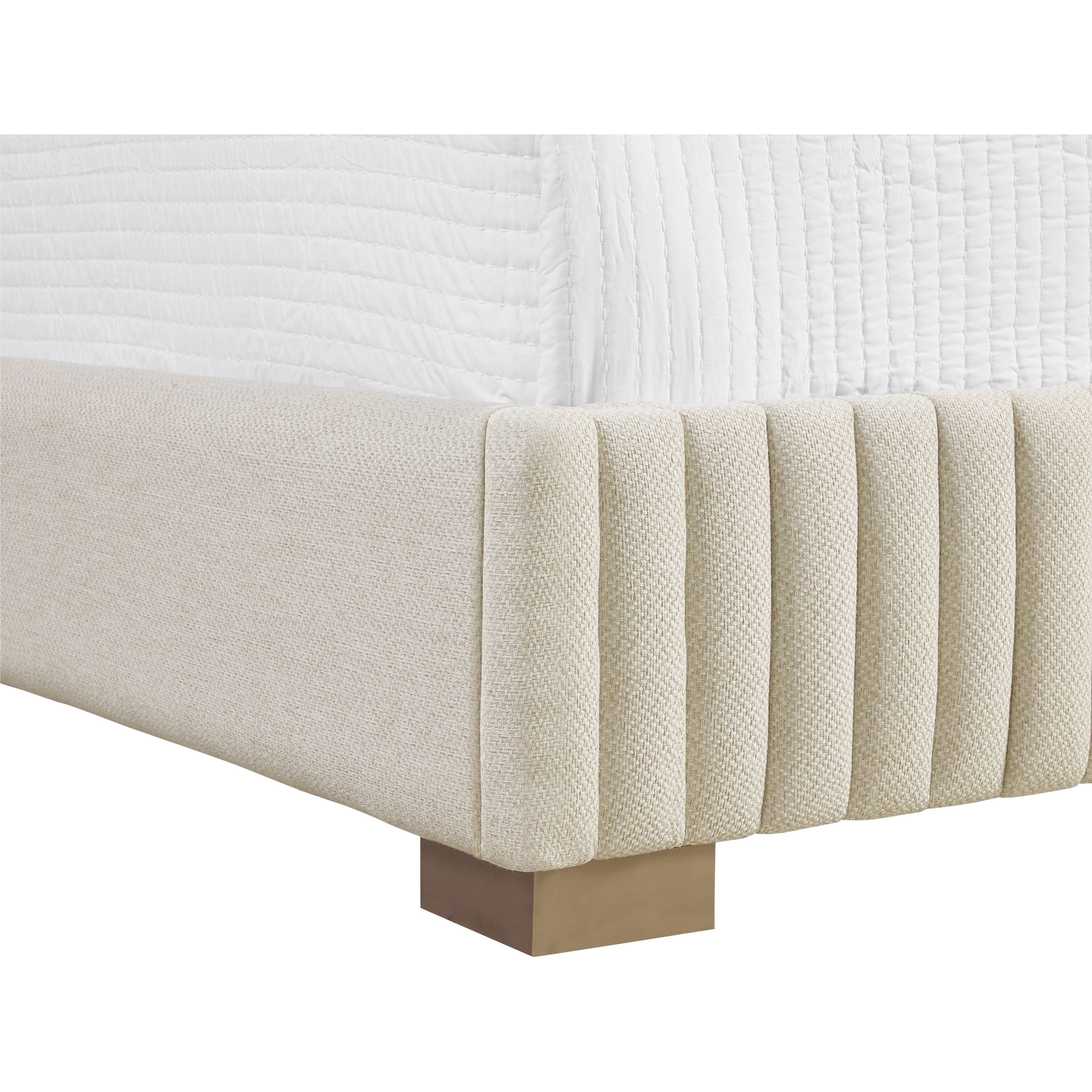 Tarrant Monument Oatmeal Bed, King